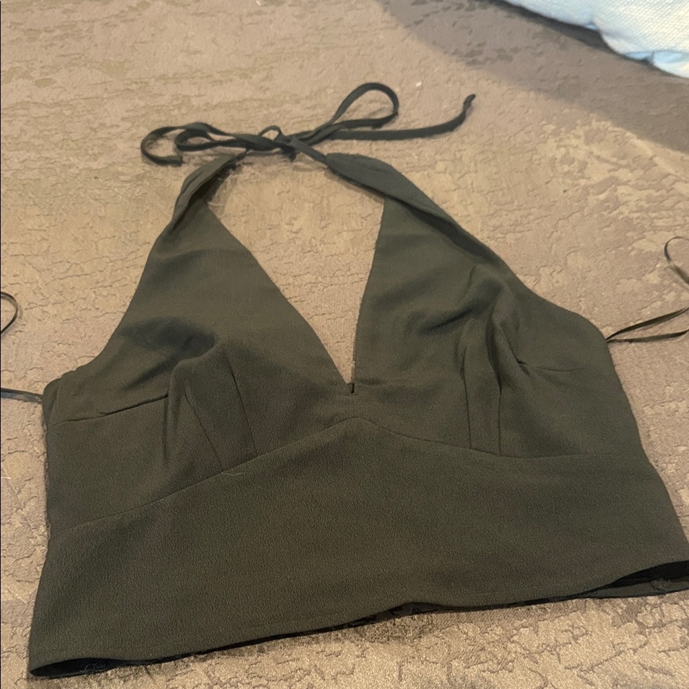 Abercrombie and Fitch Black Halter Top
